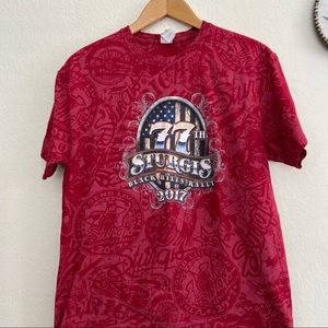 Sturgis Motorcycle Rally Cotton T Shirt